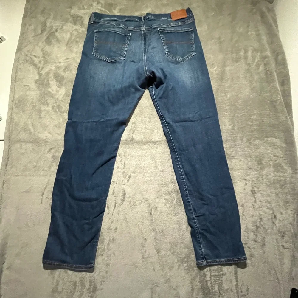 Lucky Brand Jeans Mens 40x34 Blue 121 Slim Straight Medium Wash 7MP10198